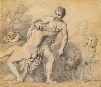 Venus and Adonis by Peter Oliver